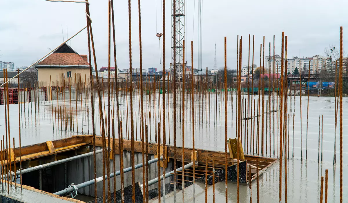 Construction state of the residential complex “SKYGARDEN” as of 17.11.2023