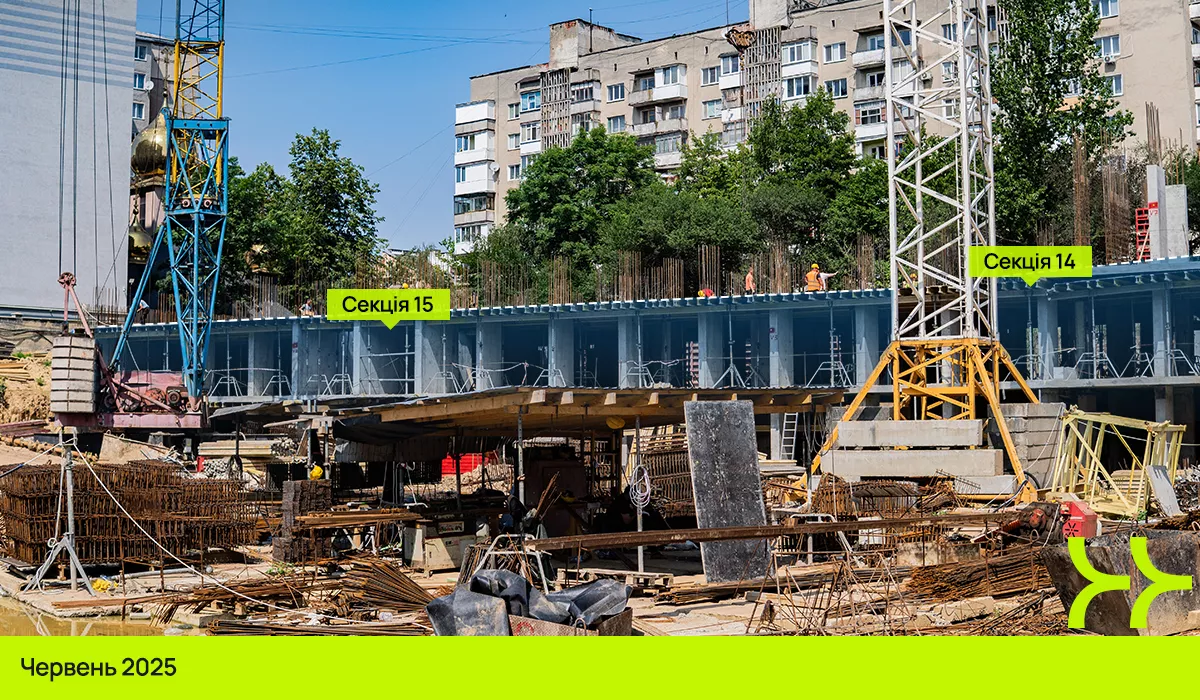 Стан будівництва на 06/06/2025