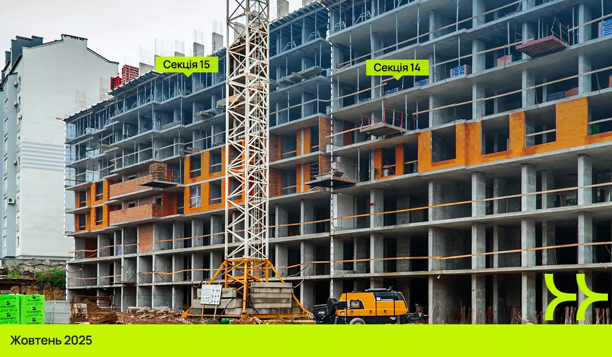 Стан будівництва на 06/10/2025