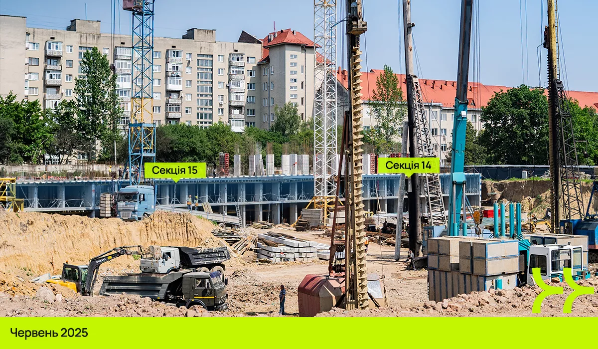 Стан будівництва на 06/06/2025