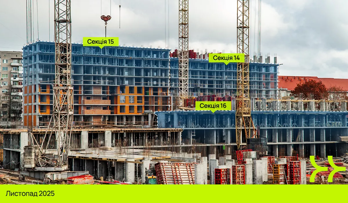 Стан будівництва на 12/11/2025