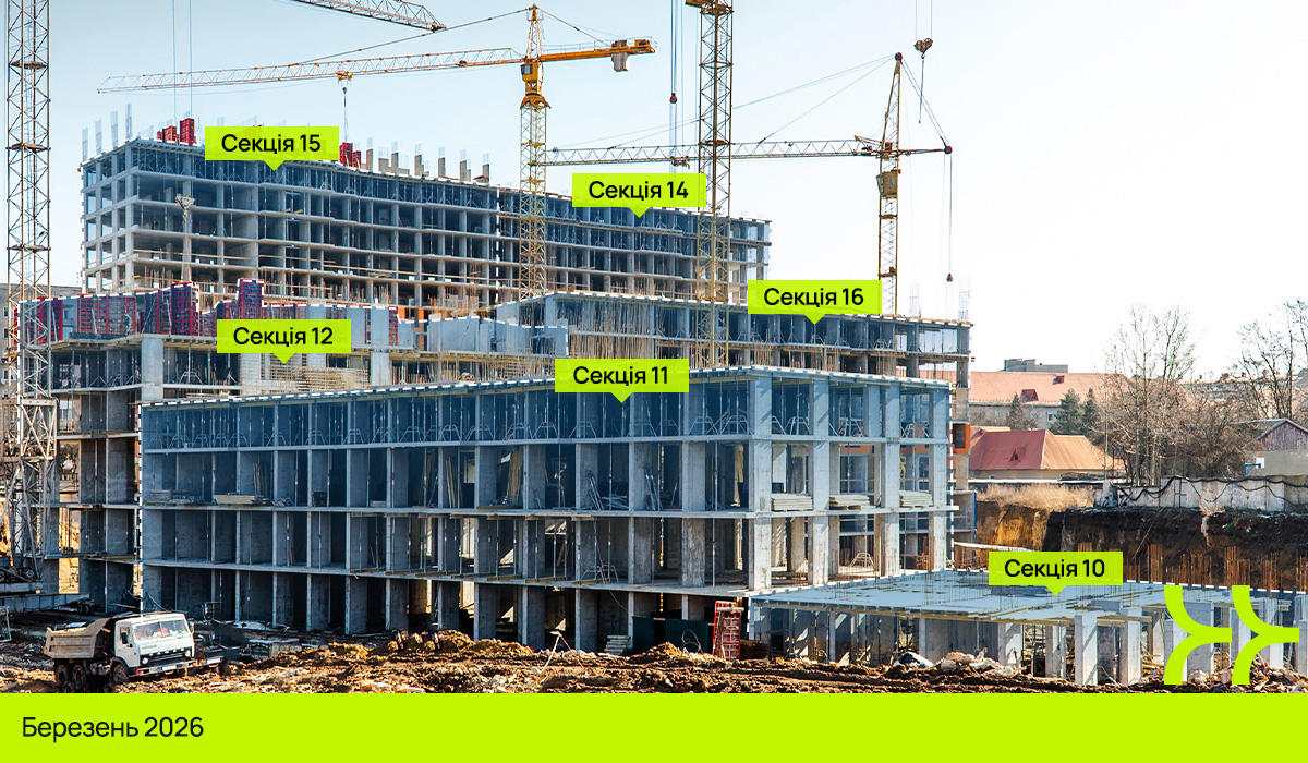 Стан будівництва на 11/03/2026