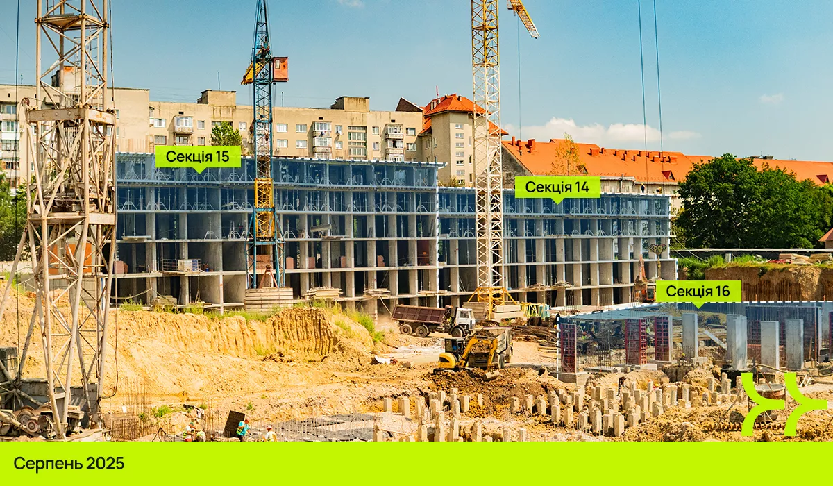 Стан будівництва на 08/08/2025