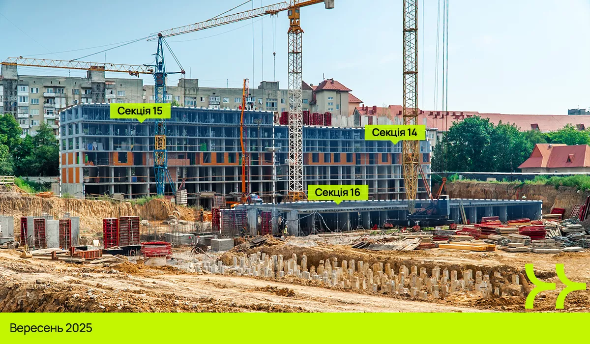 Стан будівництва на 04/09/2025