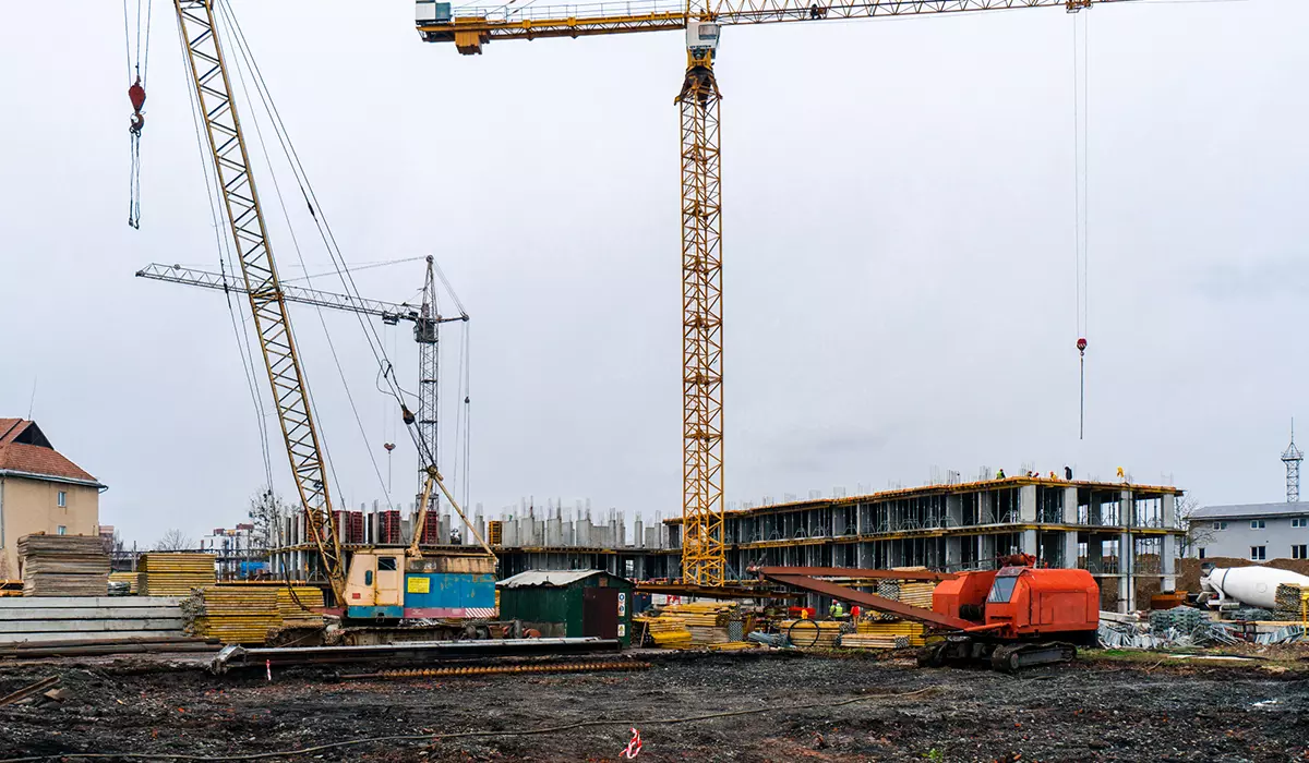 Construction state of the residential complex “SKYGARDEN” as of 17.11.2023