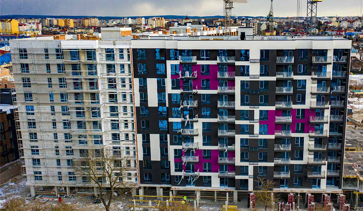 Стан будівництва житлового комплексу Family Plaza на 26.01.2022