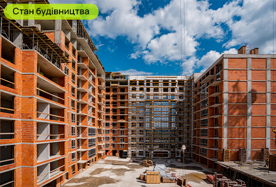 Стан будівництва житлового району Manhattan UP на 10.05.2023