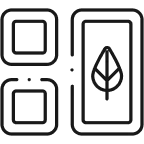 Стильні просторі холи з інвентарними кімнатами