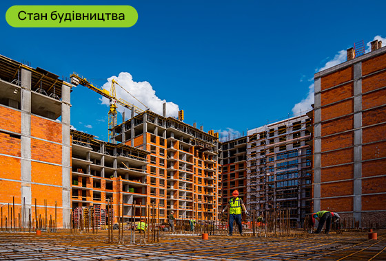 Стан будівництва житлового району Manhattan UP на 10.04.2023