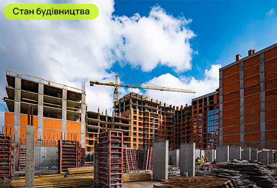 Стан будівництва житлового району Manhattan UP на 22.03.2023