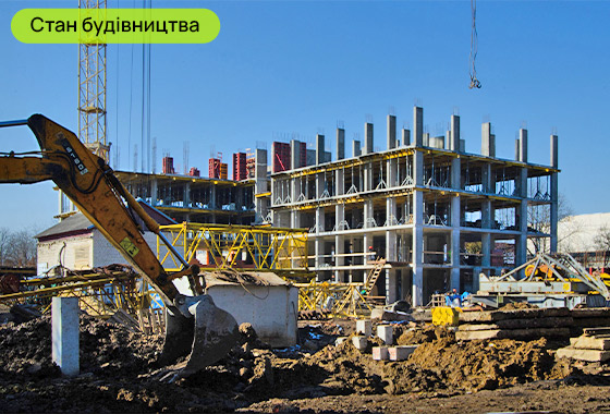 Стан будівництва житлового комплексу “U ONE” на 02.03.2023