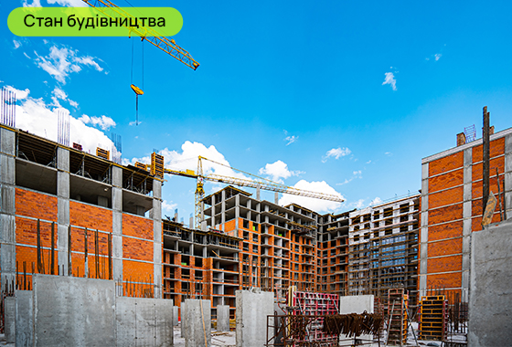Стан будівництва житлового району Manhattan UP на 25.04.2023