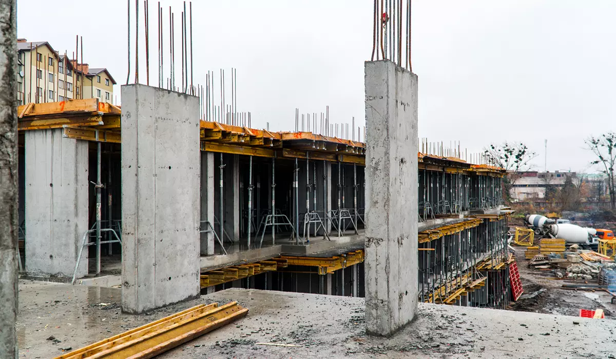 Construction state of the residential complex “SKYGARDEN” as of 17.11.2023