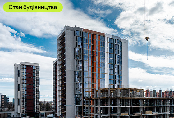 Стан будівництва житлового району Manhattan на 23.03.2023