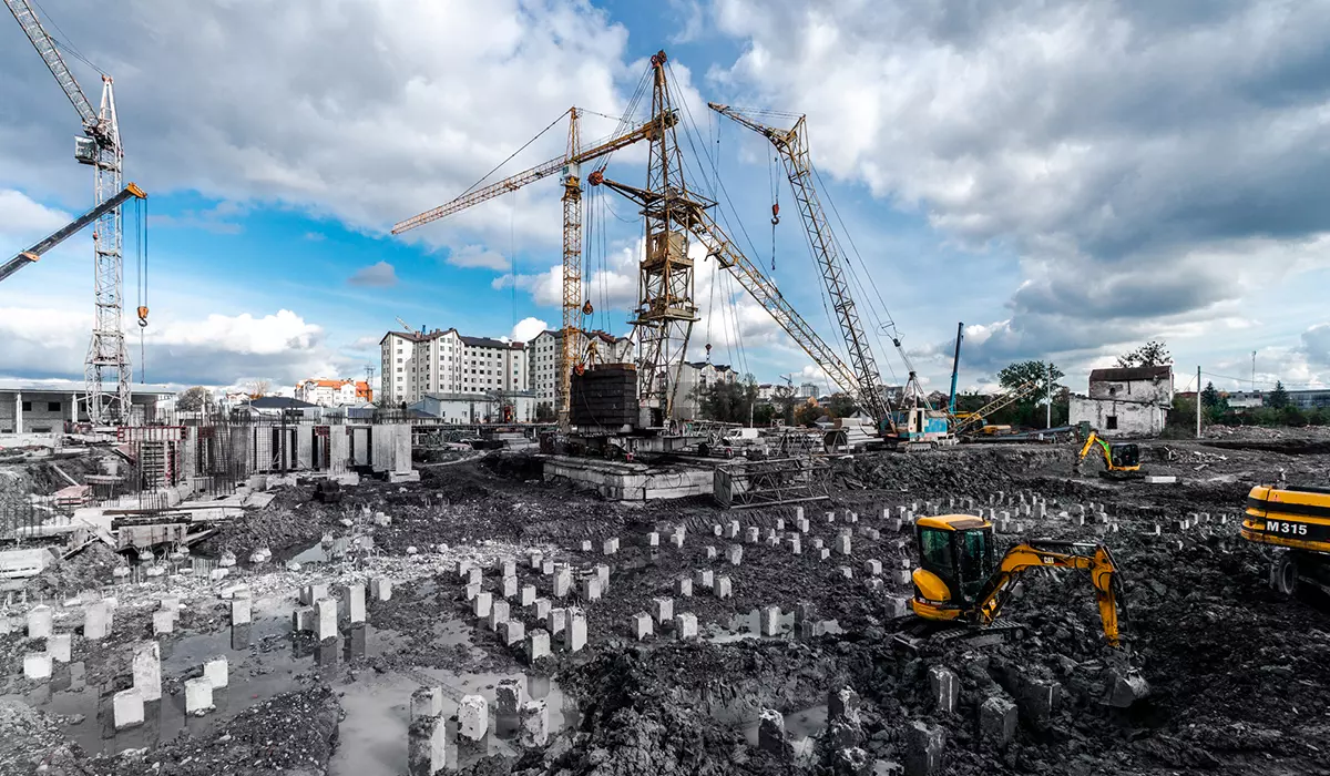 Стан будівництва житлового комплексу “SKYGARDEN” на 17.10.2023