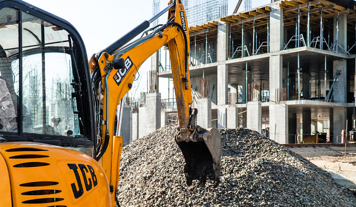 Construction state of the U ONE residential complex as of 02.16.2023