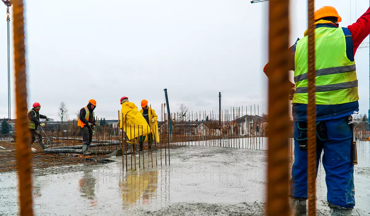 Construction state of the residential complex “SKYGARDEN” as of 17.11.2023