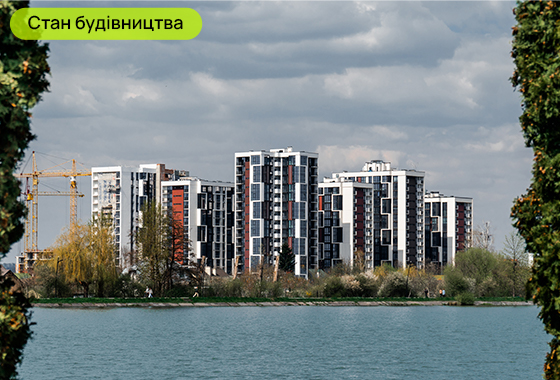 Стан будівництва житлового району Manhattan на 21.04.2023