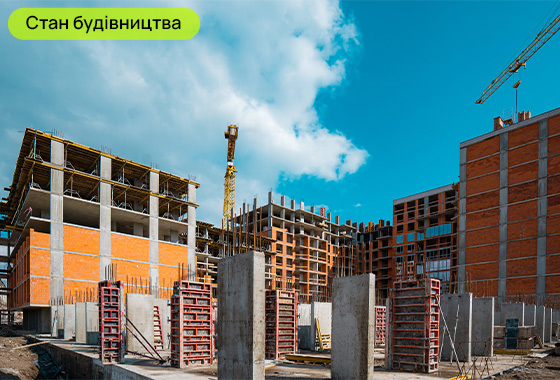 Стан будівництва житлового району Manhattan UP на 07.03.2023