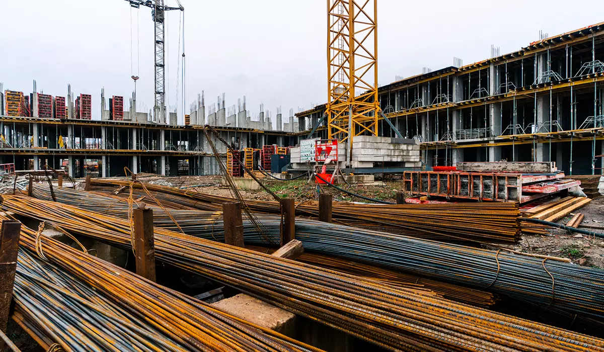 Construction state of the residential complex “SKYGARDEN” as of 17.11.2023