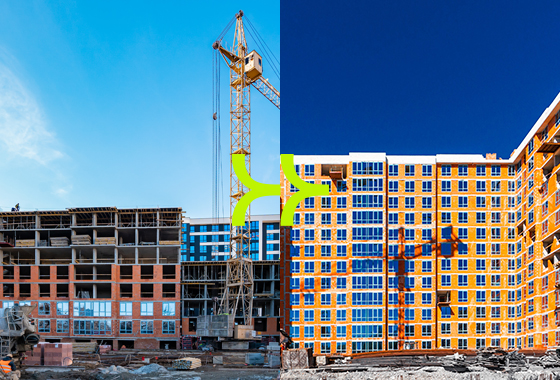Динаміка будівництва ЖК Comfort Park: березень – жовтень 2023