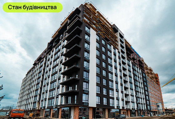 Стан будівництва житлового району Manhattan UP на 21.02.2024