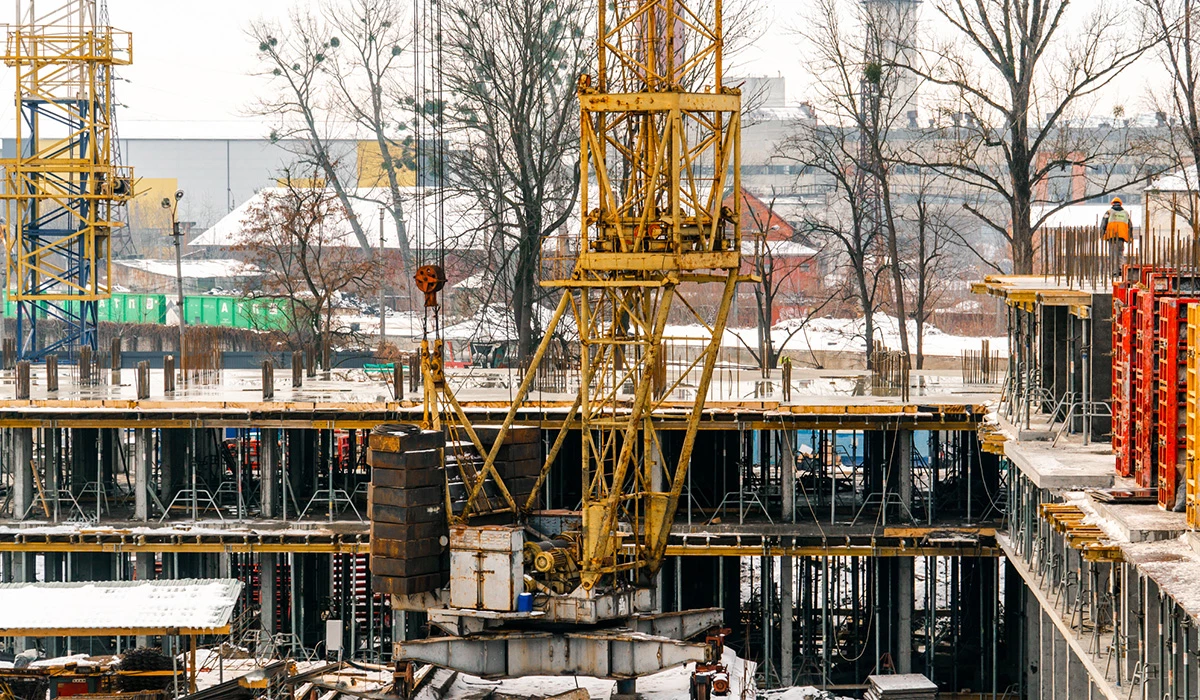 Стан будівництва житлового комплексу “SKYGARDEN” на 23.01.2024