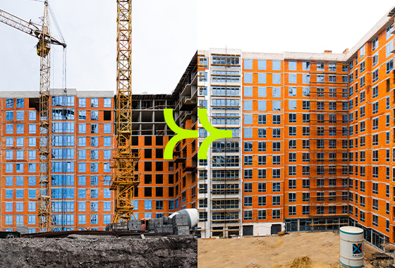 Динаміка будівництва ЖК Comfort Park: липень 2023 – березень 2024