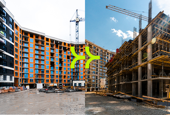 Динаміка будівництва ЖК Family Plaza: листопад 2023 – квітень 2024