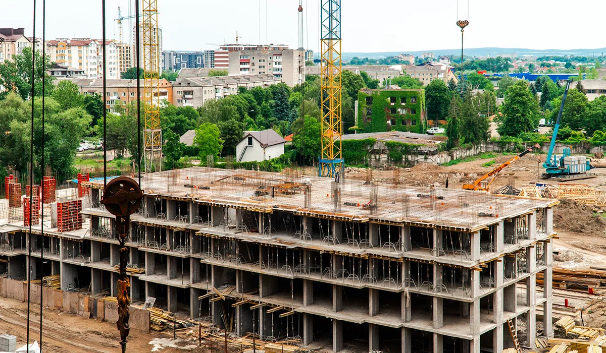 Стан будівництва житлового комплексу “SKYGARDEN” на 10.06.2024