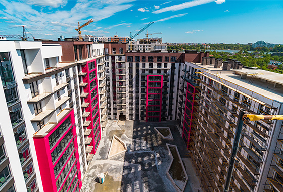 Стан будівництва житлового району Manhattan UP на 29.07.2024