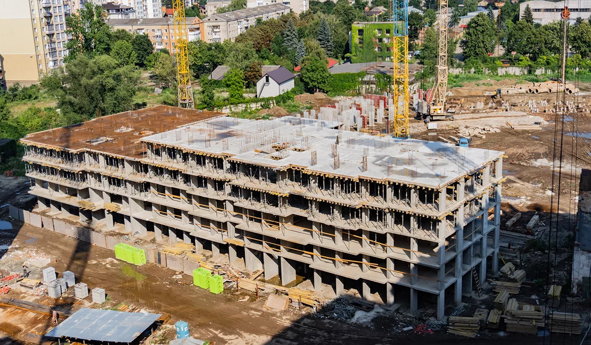 Стан будівництва житлового комплексу “SKYGARDEN” на 22.07.2024