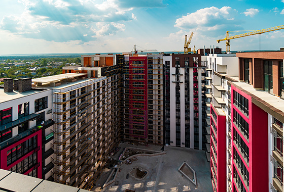 Стан будівництва житлового району Manhattan UP на 28.08.2024