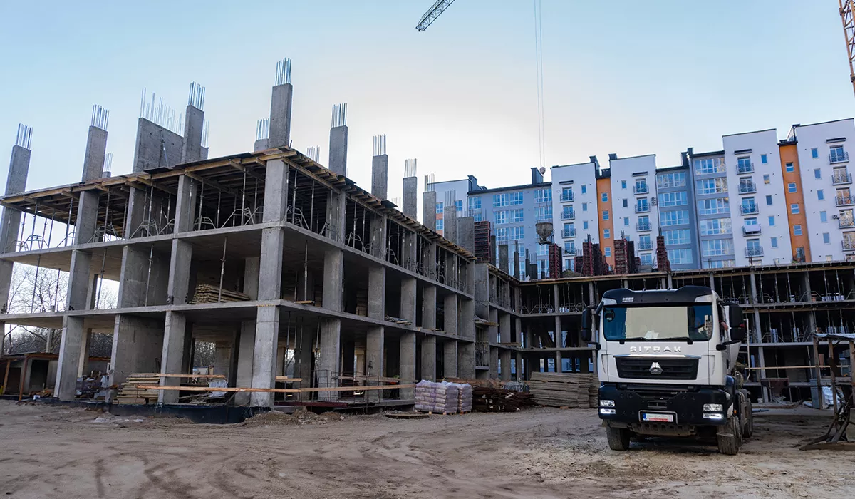 Стан будівництва житлового комплексу “Comfort House” на 10.02.2025