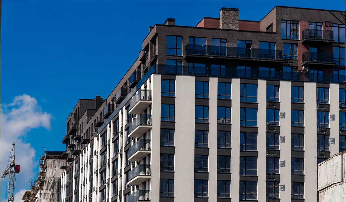Стан будівництва житлового району Manhattan UP на 26.03.2025