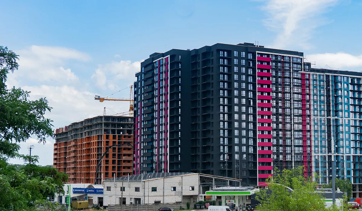 Стан будівництва житлового комплексу SKYGARDEN на 22.07.2025