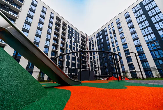 Оновлені фото житлового масиву «Паркова Алея» станом на 02.12.2025