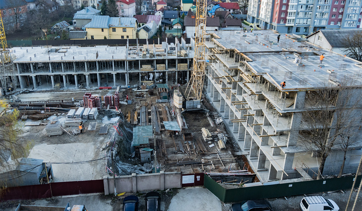 Стан будівництва житлового комплексу Family Plaza 2 на 08.12.2025