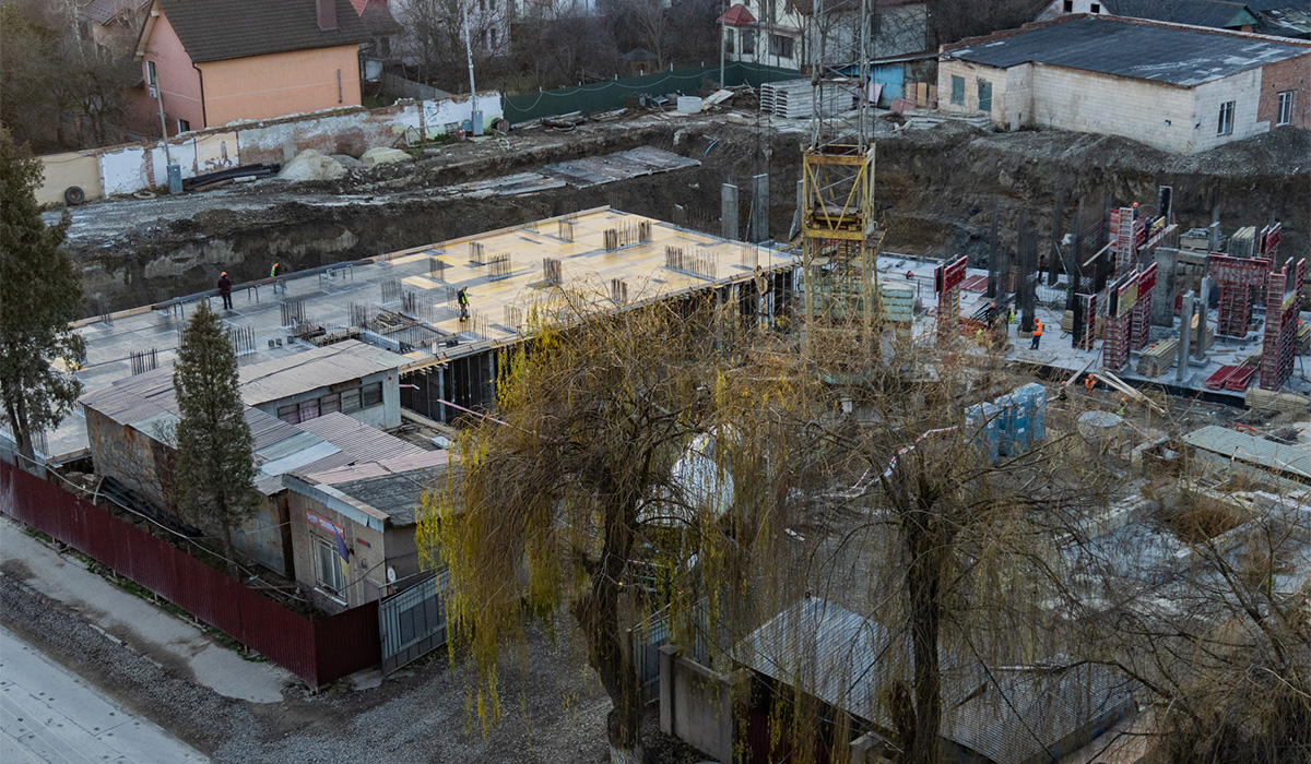 Стан будівництва житлового комплексу Family Plaza 2 на 08.12.2025