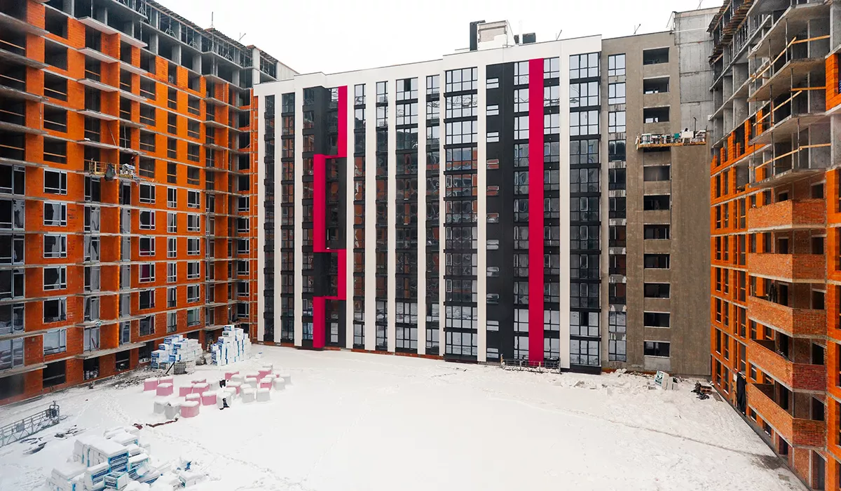 Стан будівництва житлового району Manhattan UP на 29.01.2026