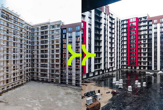 Динаміка будівництва ЖК Manhattan UP: липень 2025 – грудень 2025