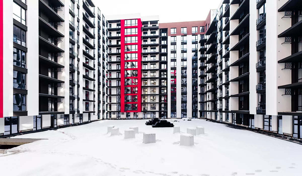 Стан будівництва житлового району Manhattan UP на 23.02.2026