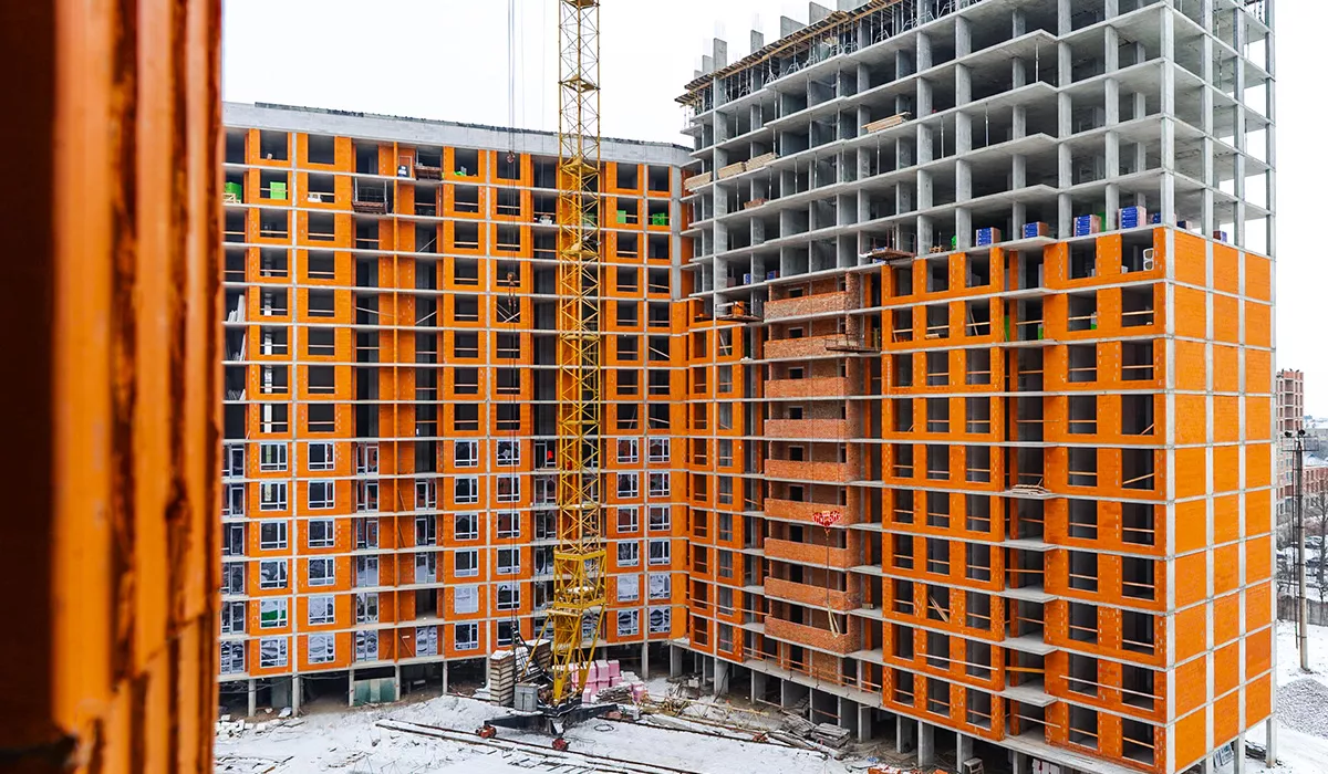 Стан будівництва житлового комплексу SKYGARDEN на 17.02.2026