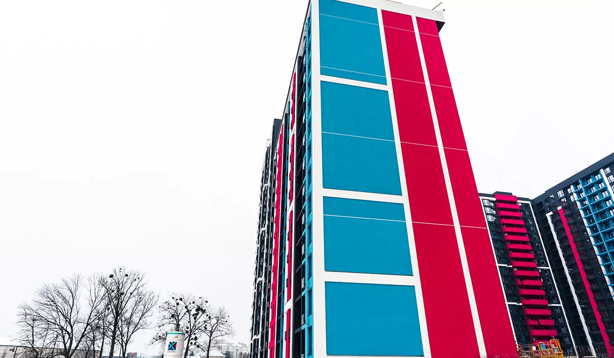 Стан будівництва житлового комплексу SKYGARDEN на 17.02.2026