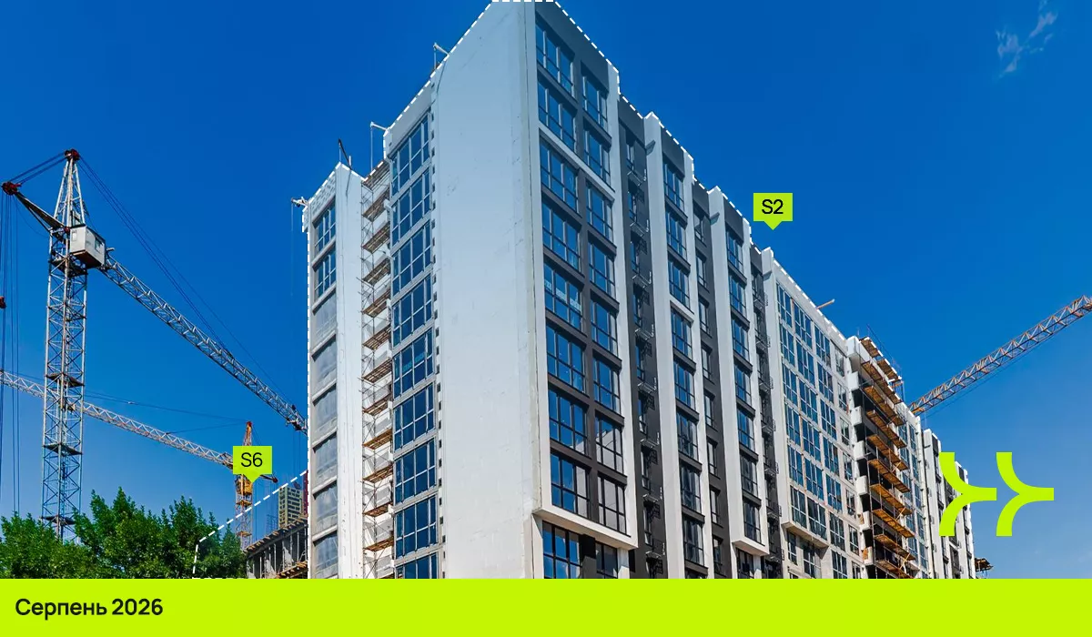 Динаміка будівництва ЖК Manhattan UP: серпень 2025 – січень 2026