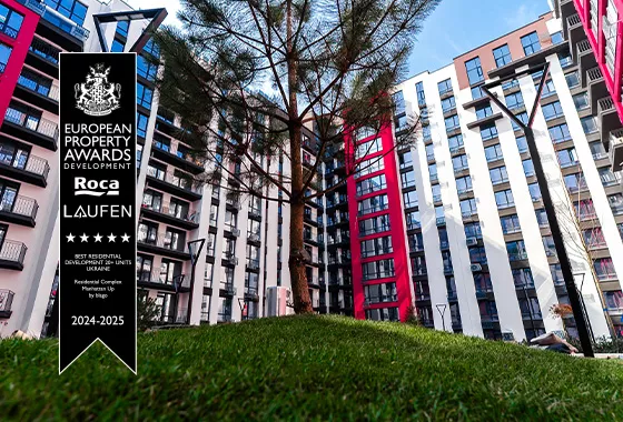 Стан будівництва житлового району Manhattan UP на 24.03.2026