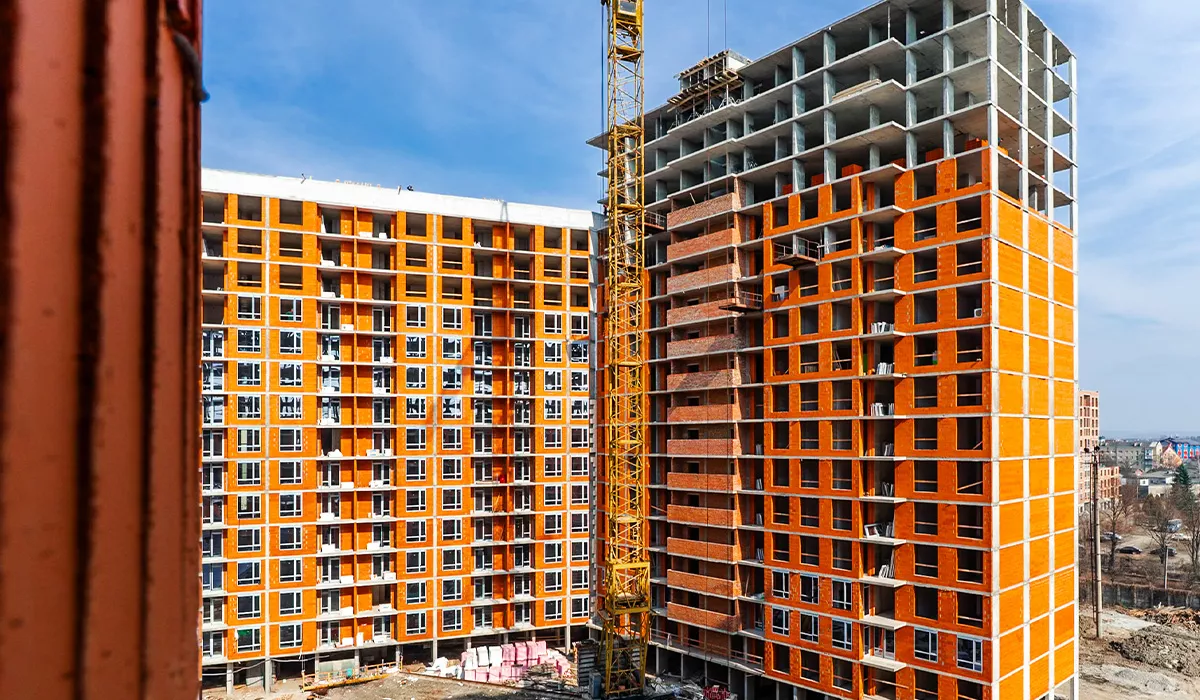 Стан будівництва житлового комплексу SKYGARDEN на 17.03.2026