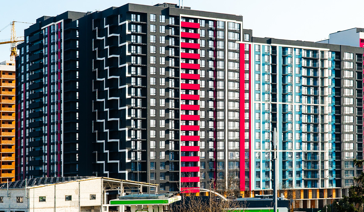 Стан будівництва житлового комплексу SKYGARDEN на 17.03.2026