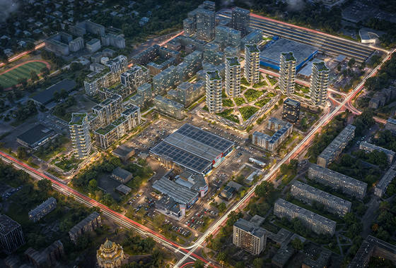 Ваша мрія отримала адресу: біля Veles Mall з’явиться новий квартал Dreamland